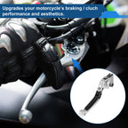 Adjustable Brake Clutch Lever for Honda CBR600RR (2003–2016) Silver Black