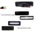 Set of 4 Smoke LED Side Marker Lamps for El Camino & GMC Caballero
