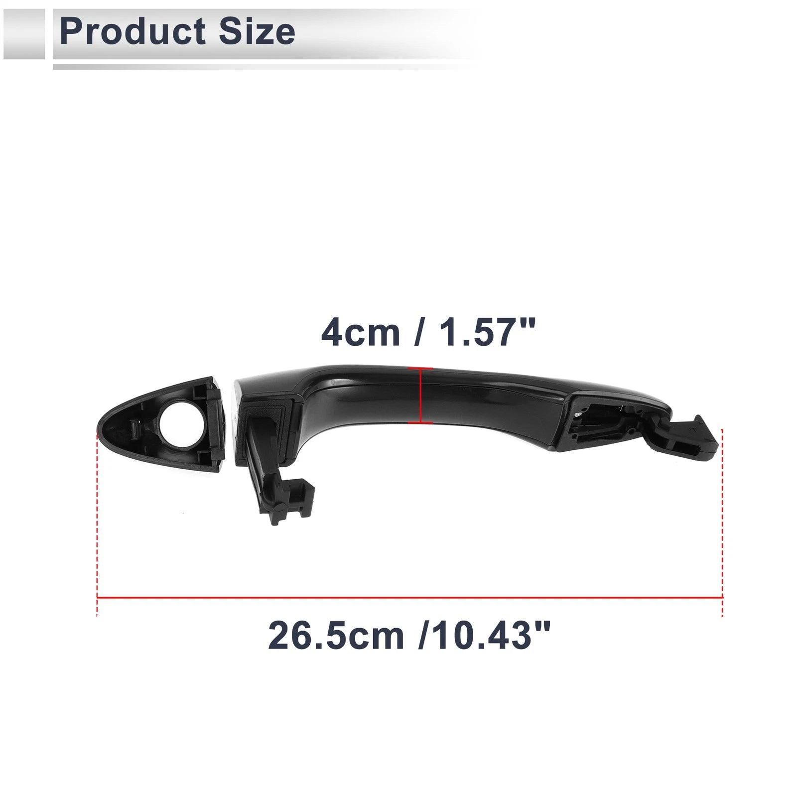 Front Left Door Handle for Kia Optima (2011–2015) No. 826512T010
