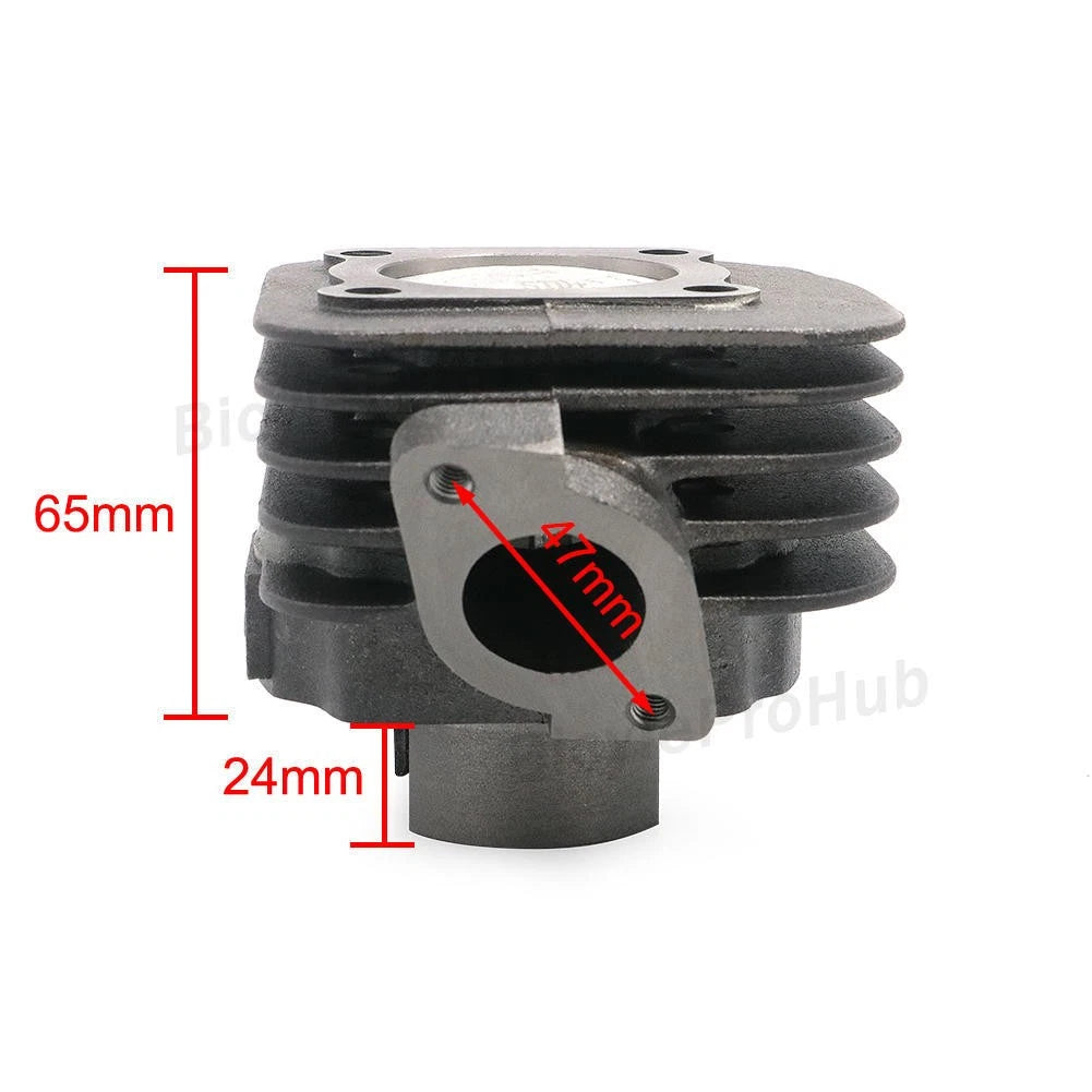 70cc Big Bore Cylinder 47mm for Yamaha Jog Minarelli Zuma Vino (2-Stroke)