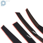 Set of 4 Window Visor Deflectors for Mazda 3 Hatchback (2004-2009)