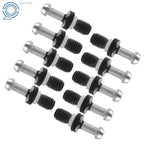 10PCS Pull Stud Retention Knob for Kia Mori Seiki (90° 0.589")