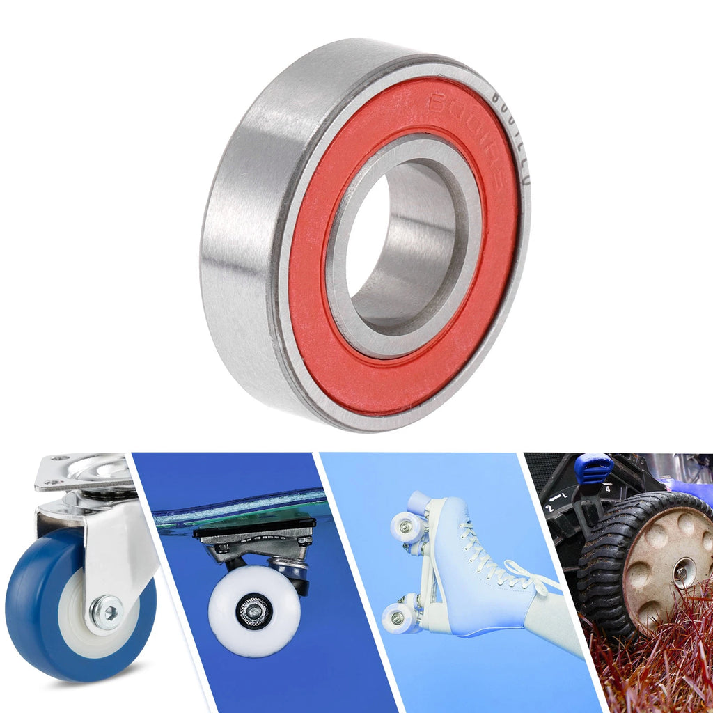 6001LLU Deep Groove Ball Bearing for Scooter Skateboard Wheel (12x28x8mm)