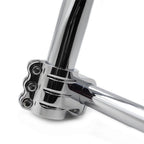 Adjustable 1 1/4" Pullback Handlebars 14" Chrome for Harley Touring (2009–2023)