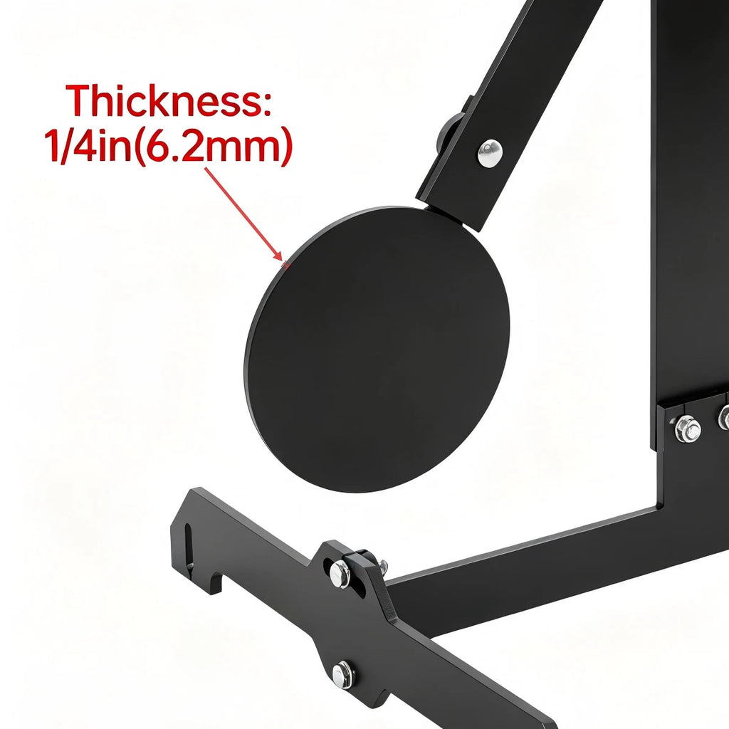 8" Metal Portable Reactive Steel Shooting Target
