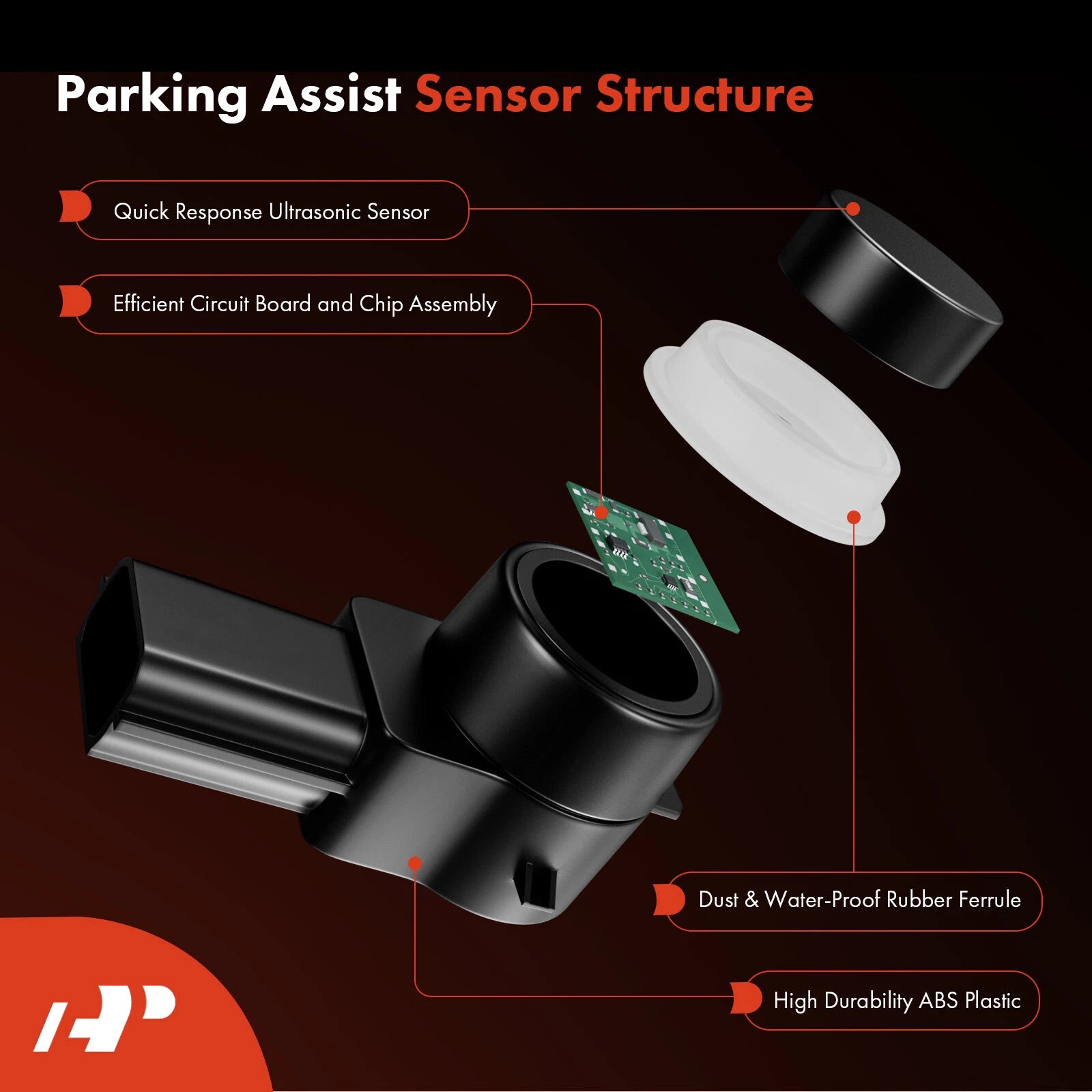 Backup Parking Assist Sensor for Toyota Sequoia (2008-2014)