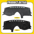 Dash Cover Mat for Toyota Sienna (2004–2010) Charcoal Grey