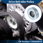 Drive Belt Idler Pulley for Honda Fit (2006–2008) No. 11955AR01A 1 Pc