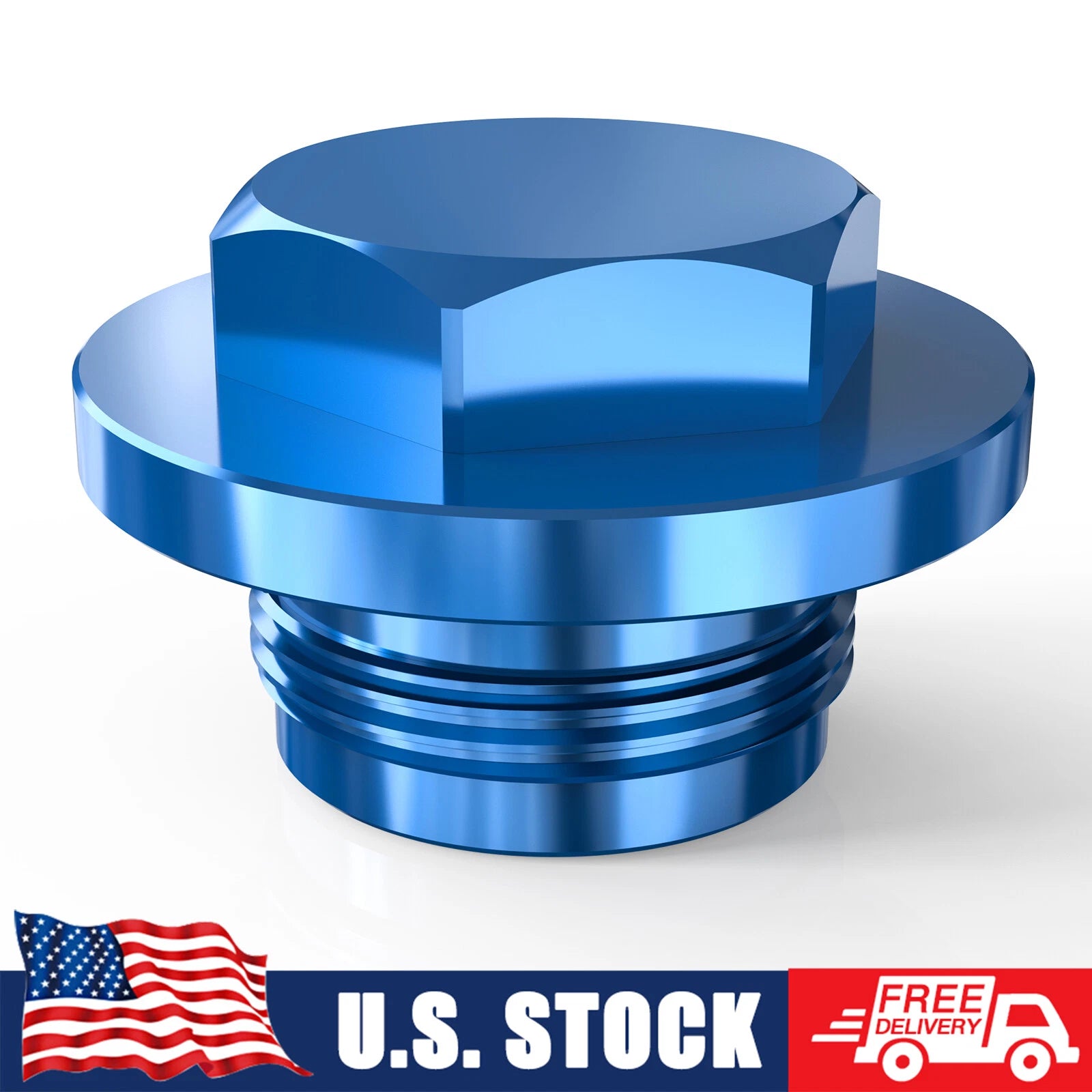 Carburetor Drain Plug Bolt Cap for Yamaha YFZ450 (2004–2009) Aluminum