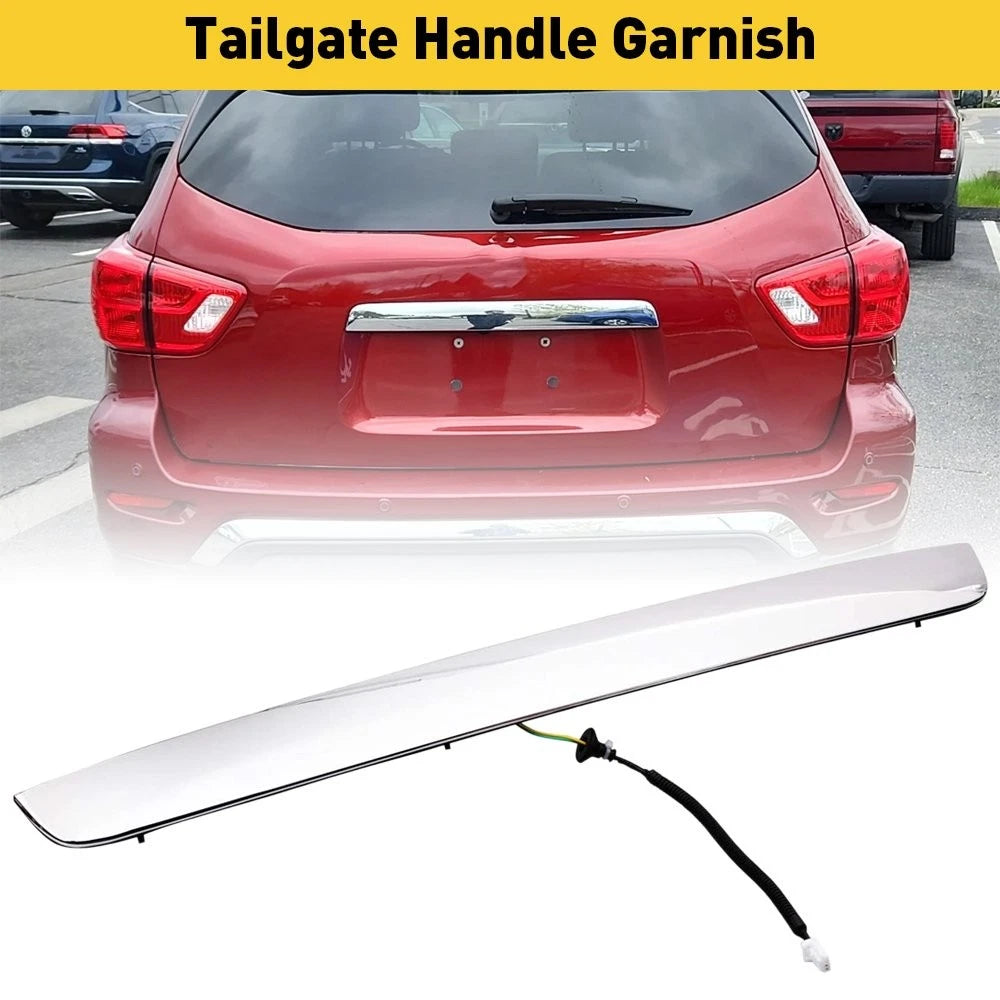Chrome Rear Tailgate Handle Garnish for Nissan Pathfinder (2013–2020)
