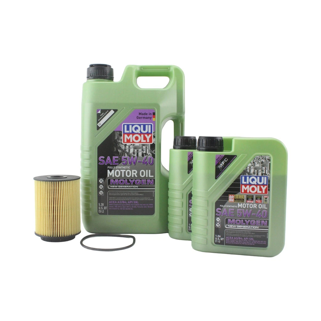 Oil Change Kit 7L Liqui Moly Molygen 5W-40 for Audi Q7 (2007–2015)