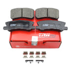 TRW Pro Rear Ceramic Brake Pads for Dodge Avenger, Caliber, Mitsubishi Lancer, Patriot (2007–2014)