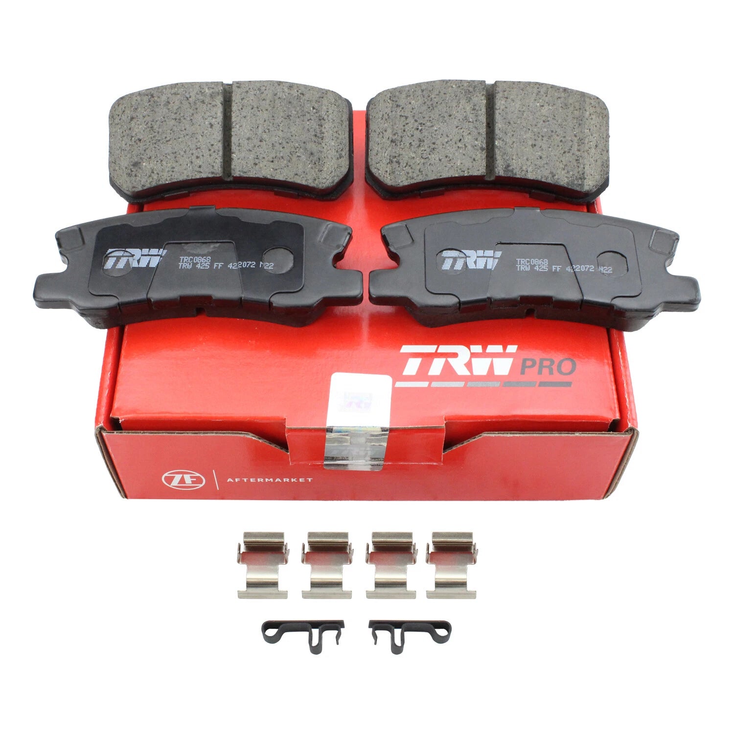 TRW Pro Rear Ceramic Brake Pads for Dodge Avenger, Caliber, Mitsubishi Lancer, Patriot (2007–2014)