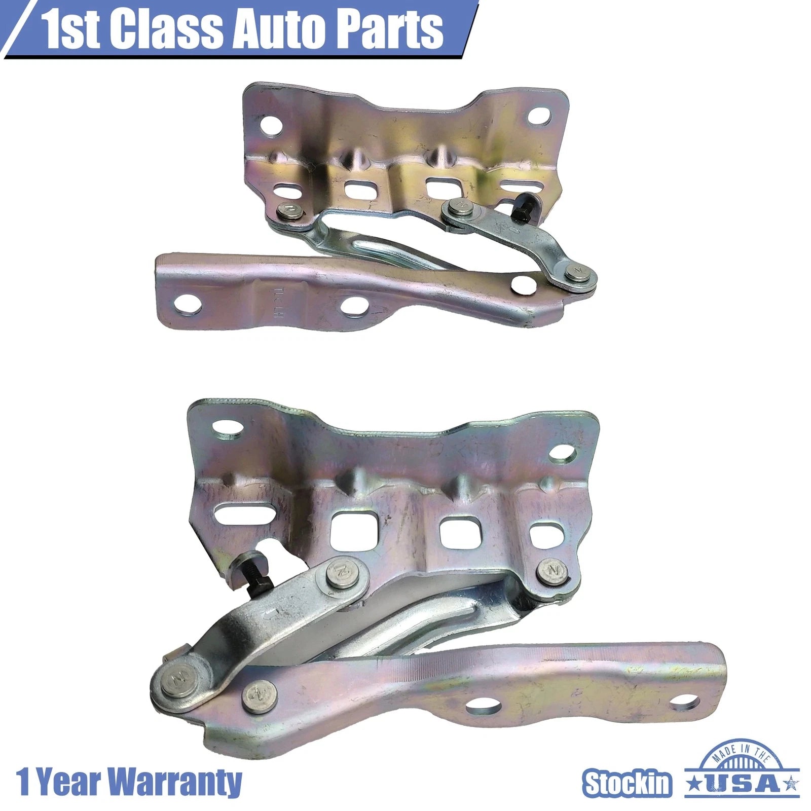 Hood Hinges Set of 2 for Hyundai Tucson (2016–2021)