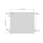 Replacement A/C Condenser Second Design (See compatibility Chart)