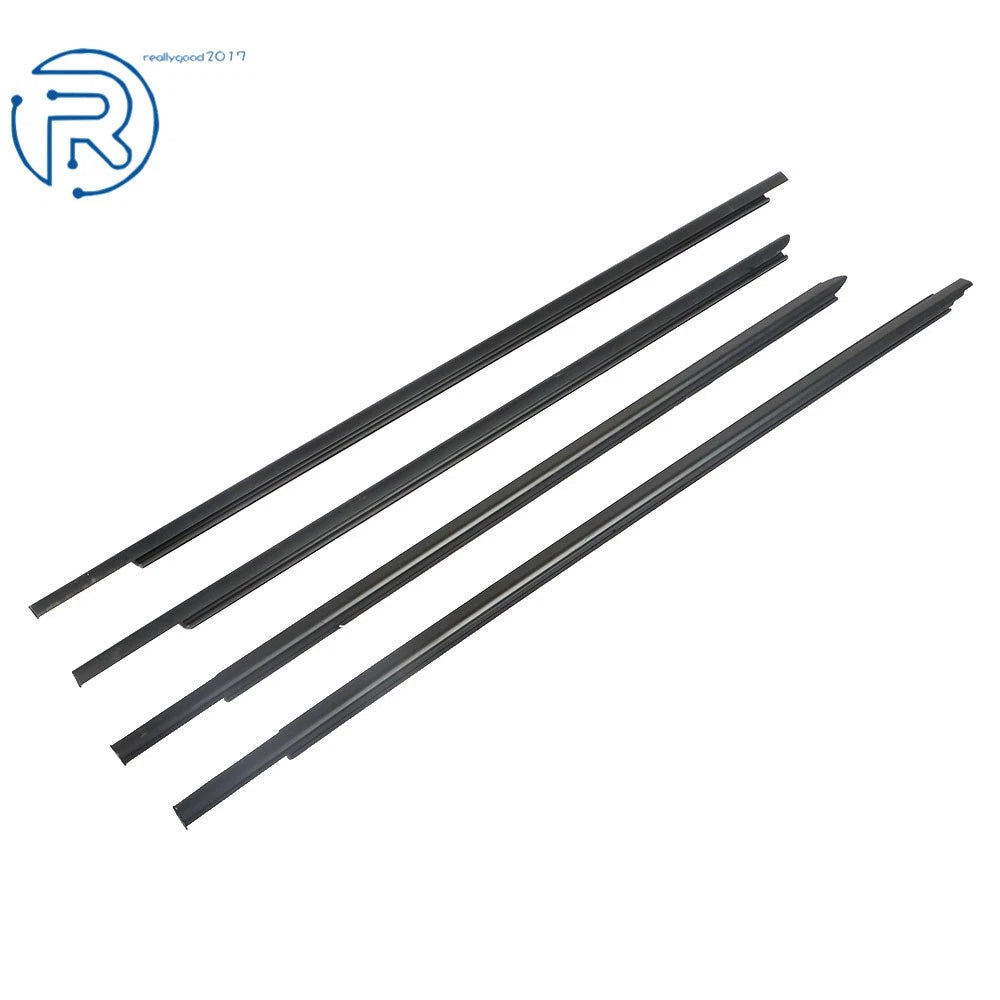 Set of 4 Outer Seal Belt Weatherstrip for Dodge Ram 2500 3500 (2009–2021)