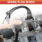 5 Pcs Spark Plug Wire Ignition Coil Cable for VW Golf III (1991–1998)