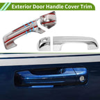Set of 1 Exterior Door Handle Cover Trim for Dodge Ram 1500 (2019–2024) ABS