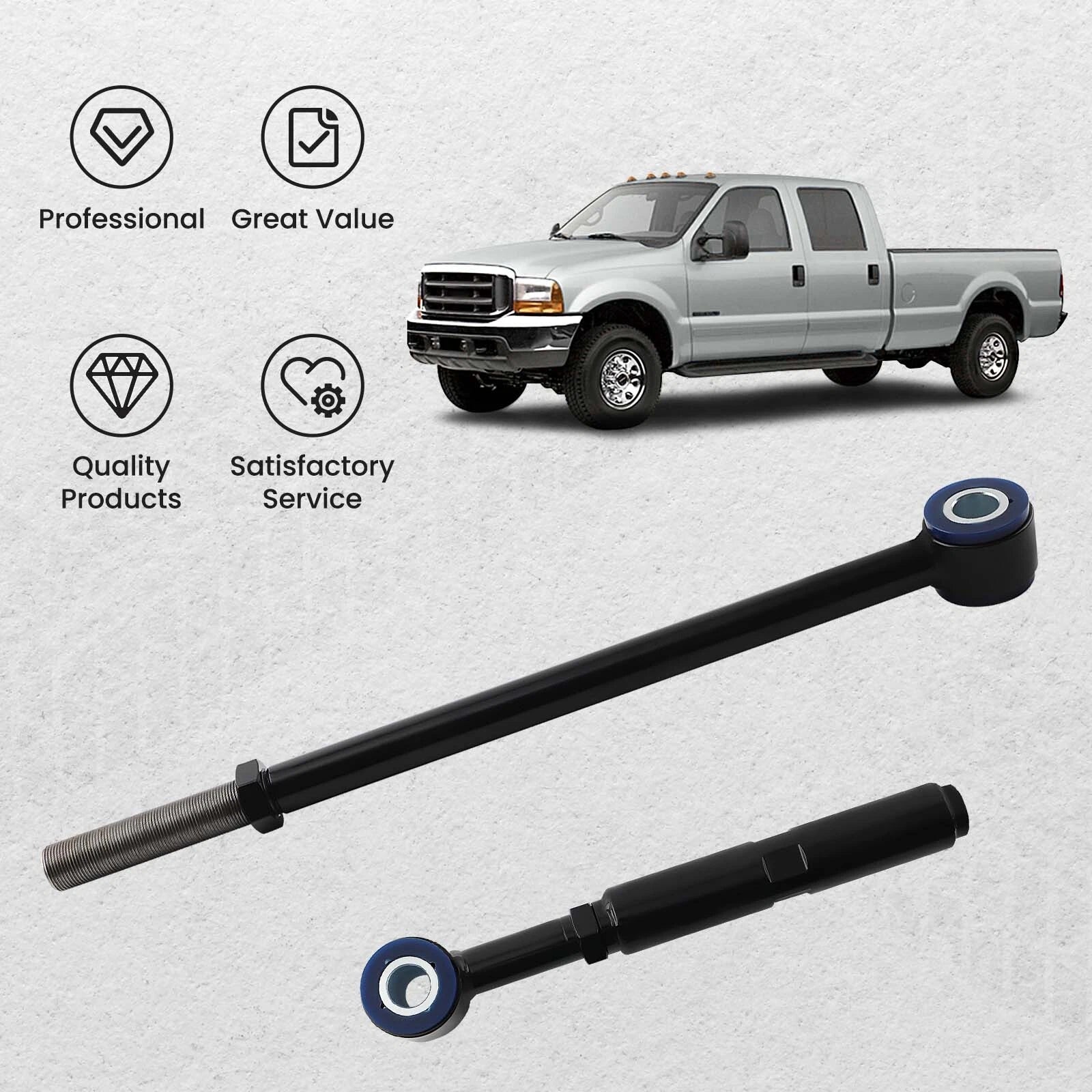 2" Lift Adjustable Track Bar for Ford F-250 F-350 Super Duty (1999–2004)