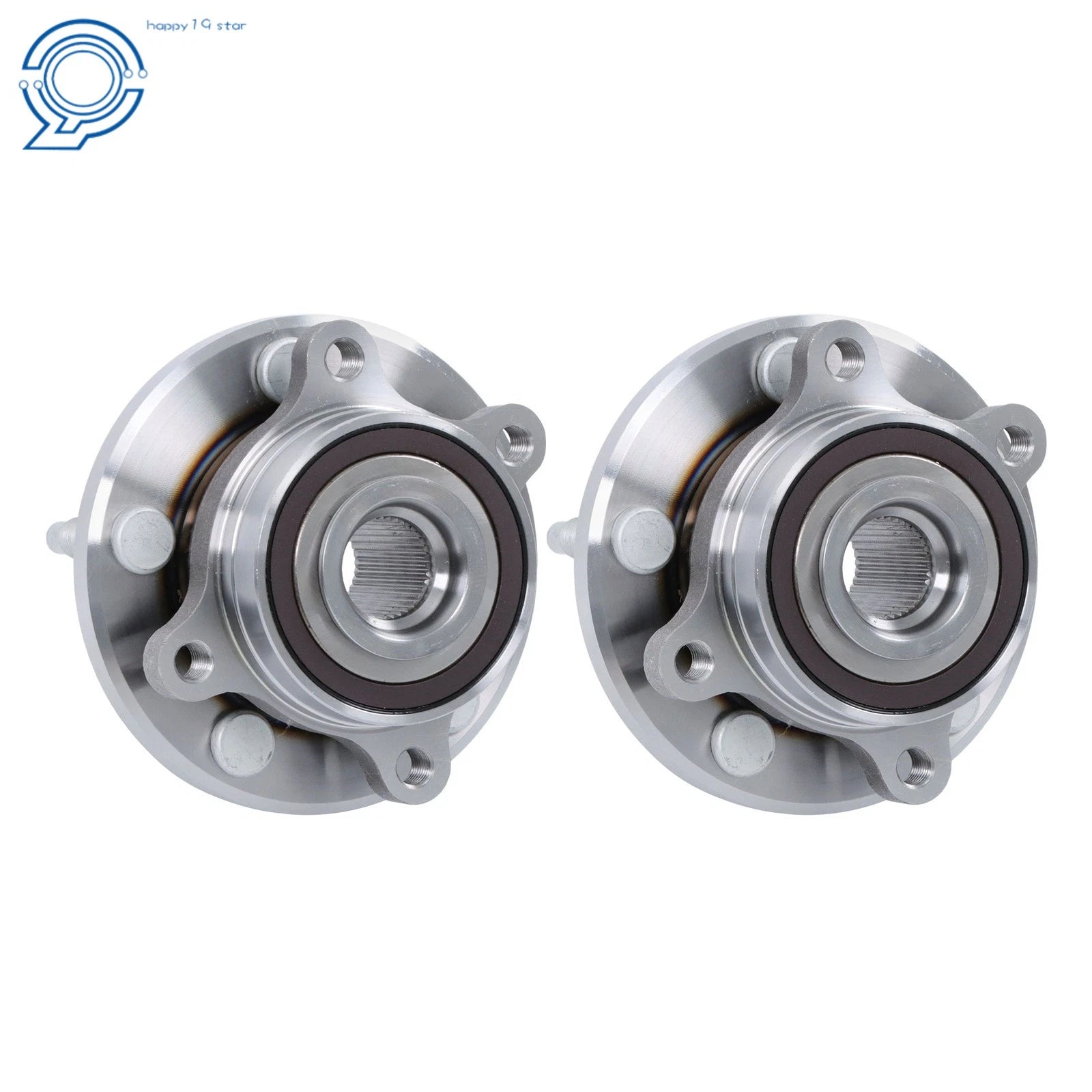 Pair Wheel Hub Bearing Assembly for Ford Edge Taurus Flex Lincoln MKX (2007-2019)