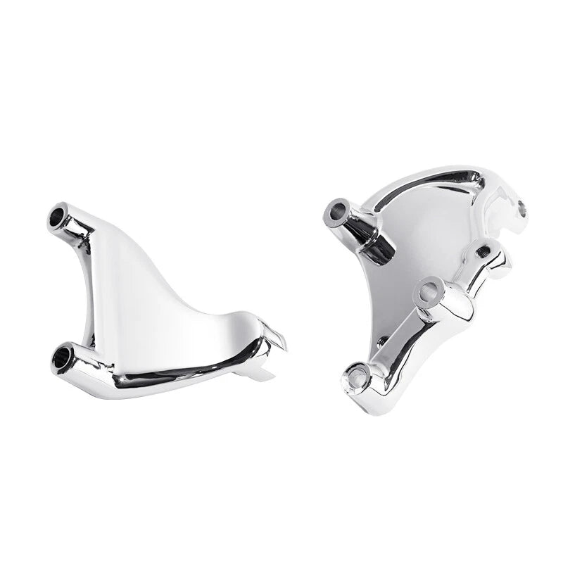 Chrome Passenger Footpegs Peg Mount for Harley Sportster 883 1200 (2014–2022)