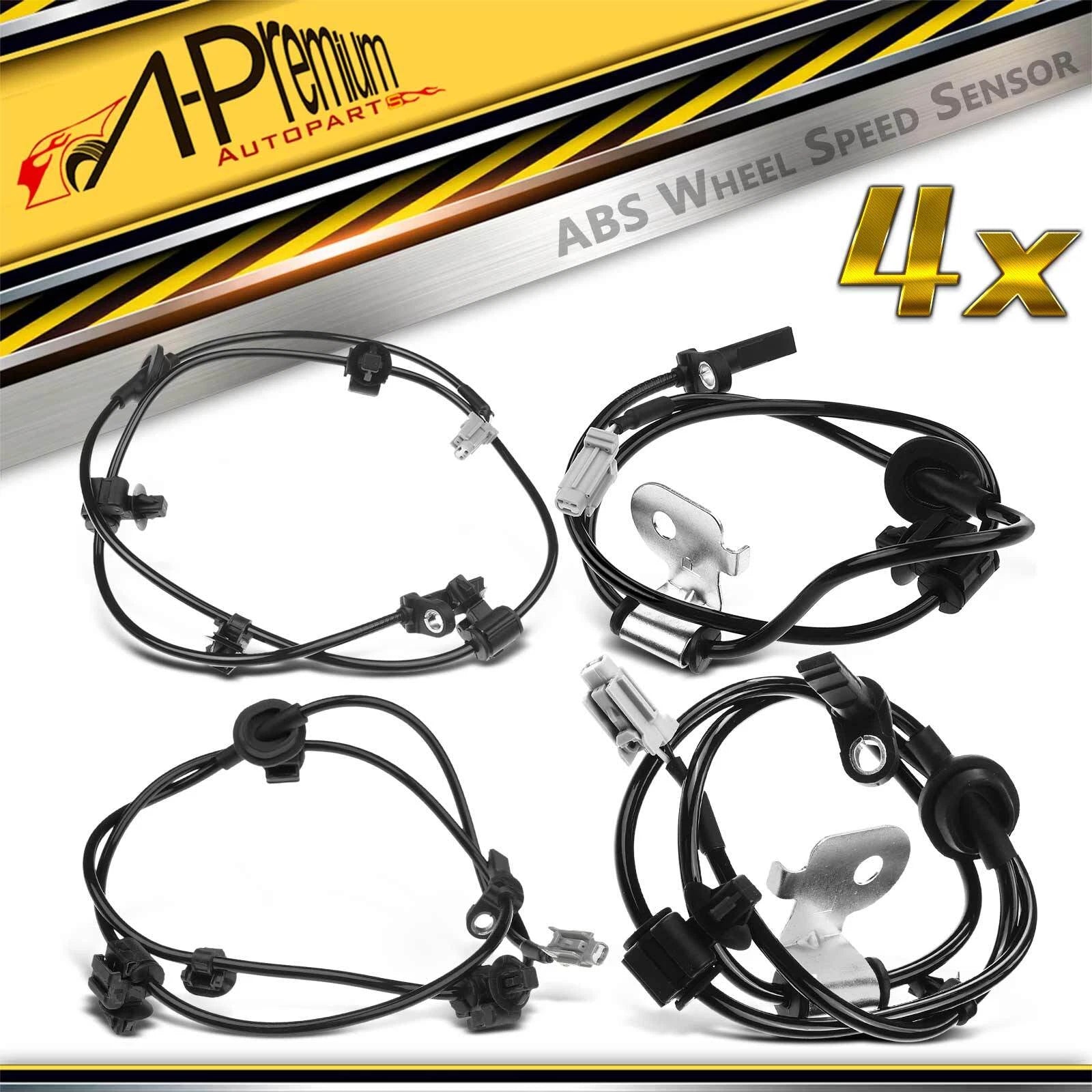 Set of 4 ABS Wheel Speed Sensors for Subaru Impreza (2012–2015)
