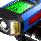 USB Rechargeable LED Bicycle Headlight with Horn for Universal Fit (2010–2023)