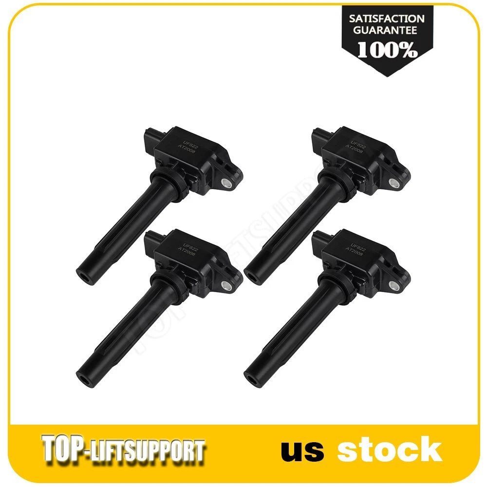 Set of 4 Ignition Coils for Toyota Yaris iA (2017–2018)