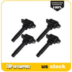 Set of 4 Ignition Coils for Toyota Yaris iA (2017–2018)