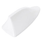 Universal White Shark Fin Roof Antenna for Car Radio Receiver FM/AM