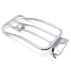 Solo Seat Luggage Rack for Harley Touring FLH/T (1997–2015) (Chrome)