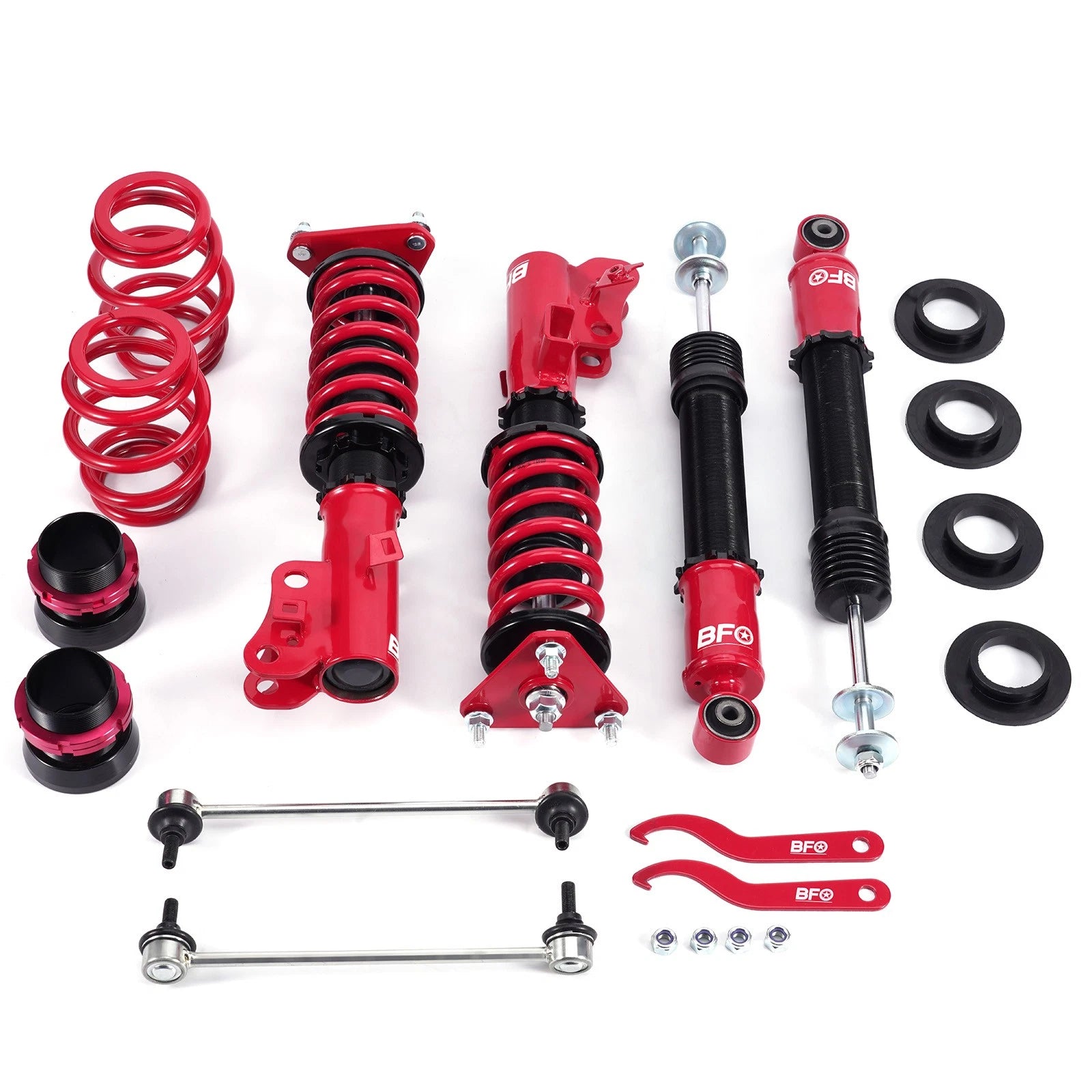 BFO Coilovers Suspension Lowering Kit for Honda Civic DX LX EX SE (2012–2015)