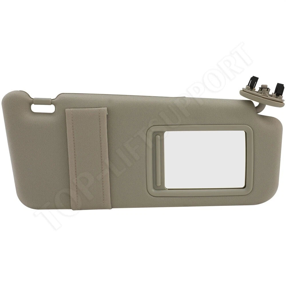 Beige Sun Visor for Toyota Camry (2007–2011) Right Passenger Side