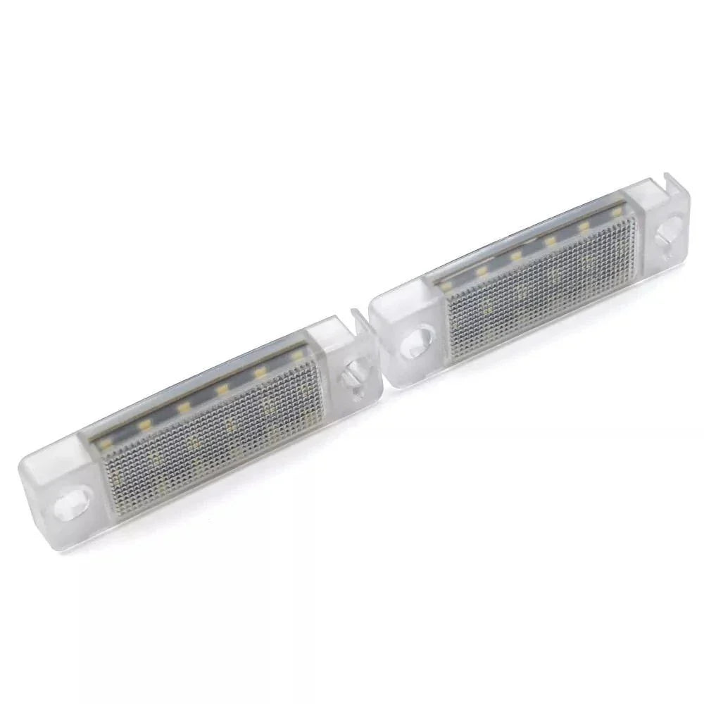Pair LED 6000K Plate Lights for Toyota 4Runner Sequoia (1996–2022)