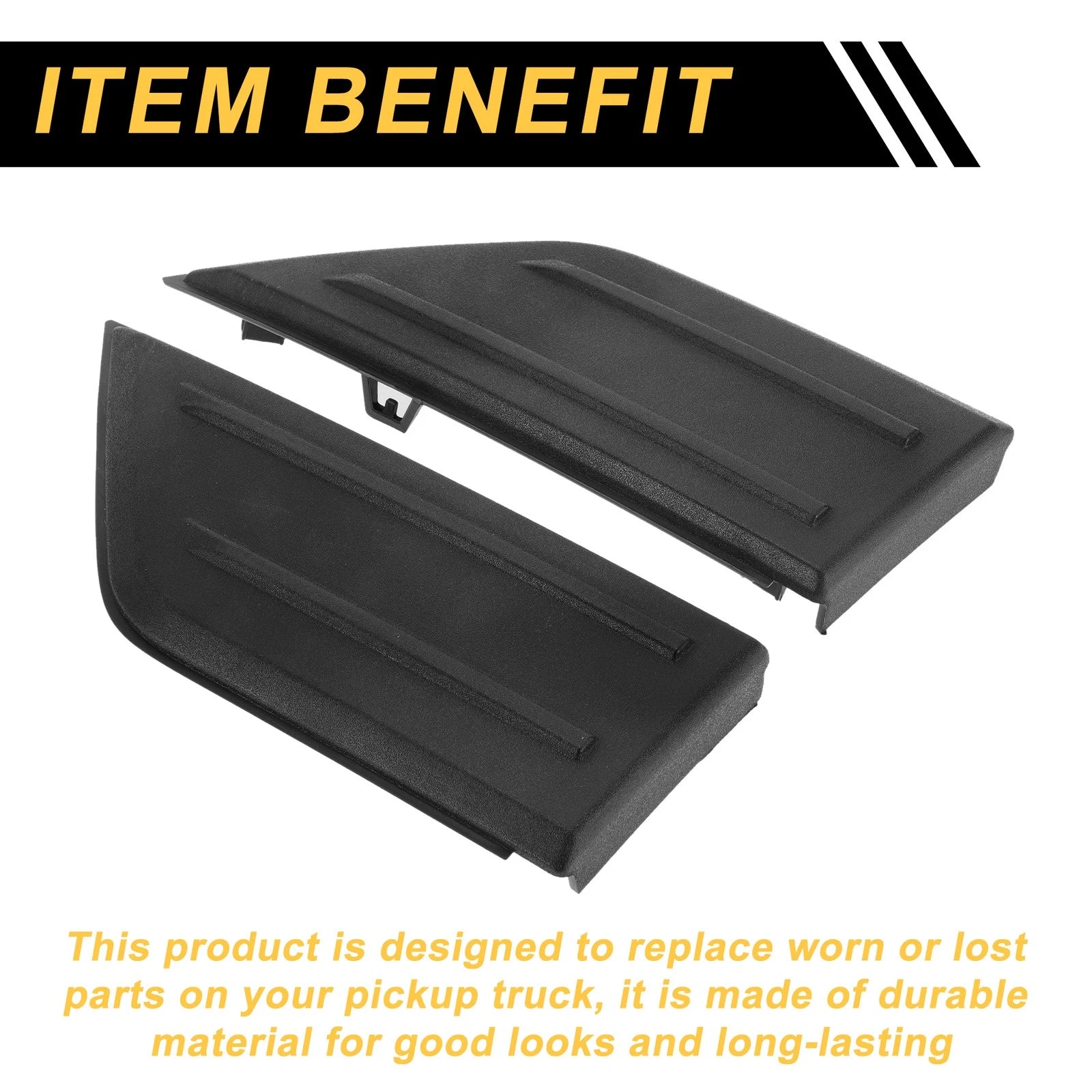 Front Bumper Guards Insert Pads for Ford F-150 (2021–2023) 1 Pair