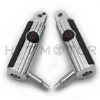 Chrome Footpegs for Harley-Davidson Softail Fat Boy FLFB & Fat Bob (2018–Present)