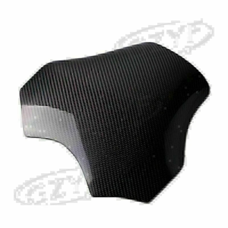 Rear Carbon Fiber Fuel Gas Tank Protector for Kawasaki Ninja ZX14R (2006–2011)