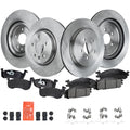 Disc Brake & Pad Kit for Lincoln MKT (2013–2019) Front and Rear