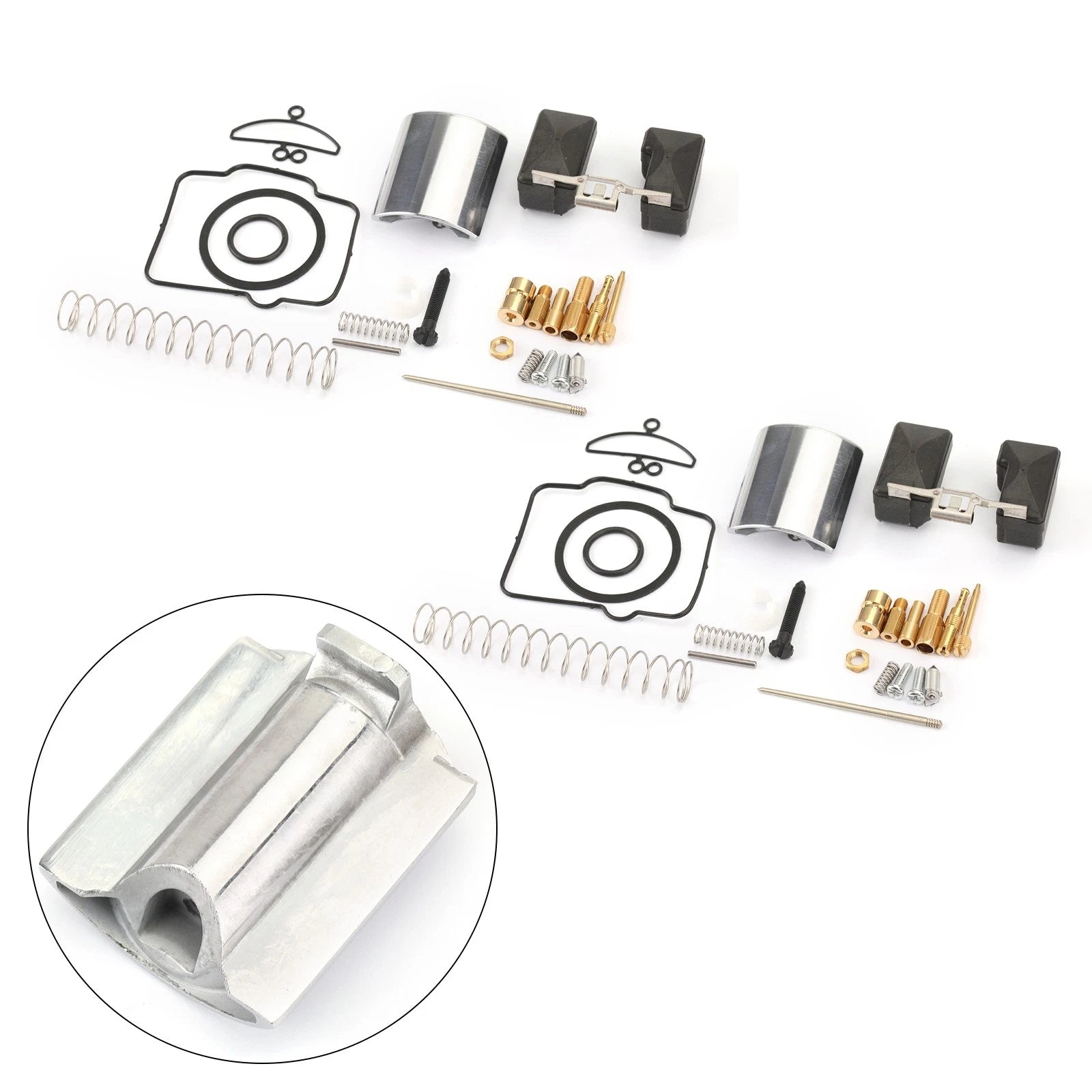 2 Pack Carburetor Repair Kit 36mm for PWK Keihin OKO