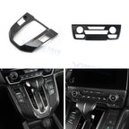 Carbon Fiber Look Gear Shift Console CD Panel Trim for Honda CR-V (2017–2022)