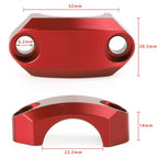 22mm Master Cylinder Perch Clamp Cover for Motocross MX Enduro