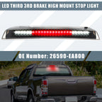High Mount Stop Light 26590-EA800 for Nissan Titan (2004–2015) Black Smoked Lens