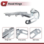 Hood Hinge for Ford Focus (2019–2023) Left Side, 1 pcs
