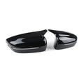 Gloss Black Wing Mirror Cap Cover for BMW 3-Series & 5-Series (2019–2024)