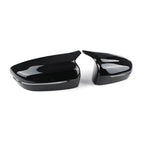 Gloss Black Wing Mirror Cap Cover for BMW 3-Series & 5-Series (2019–2024)