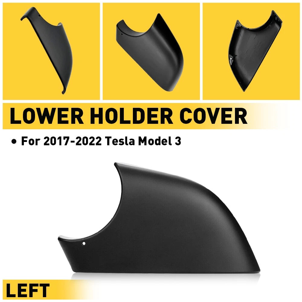 Left Rearview Mirror Lower Cover for Tesla Model 3 (2017–2023)
