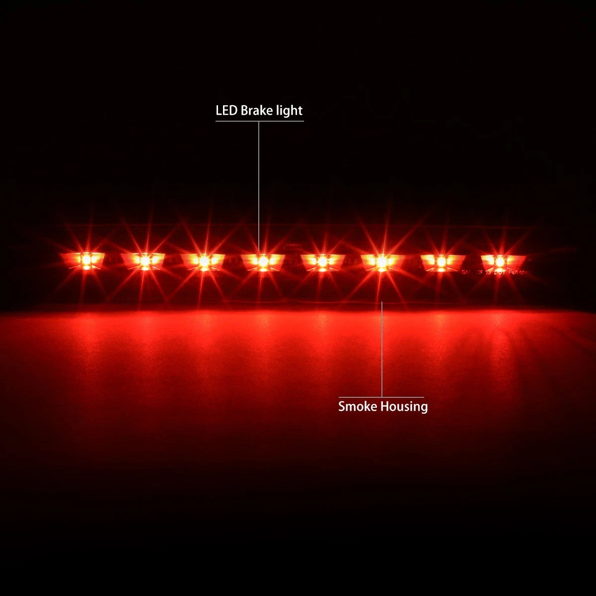 Full LED Third Tail Brake Light for Ford Escape (2013–2018)