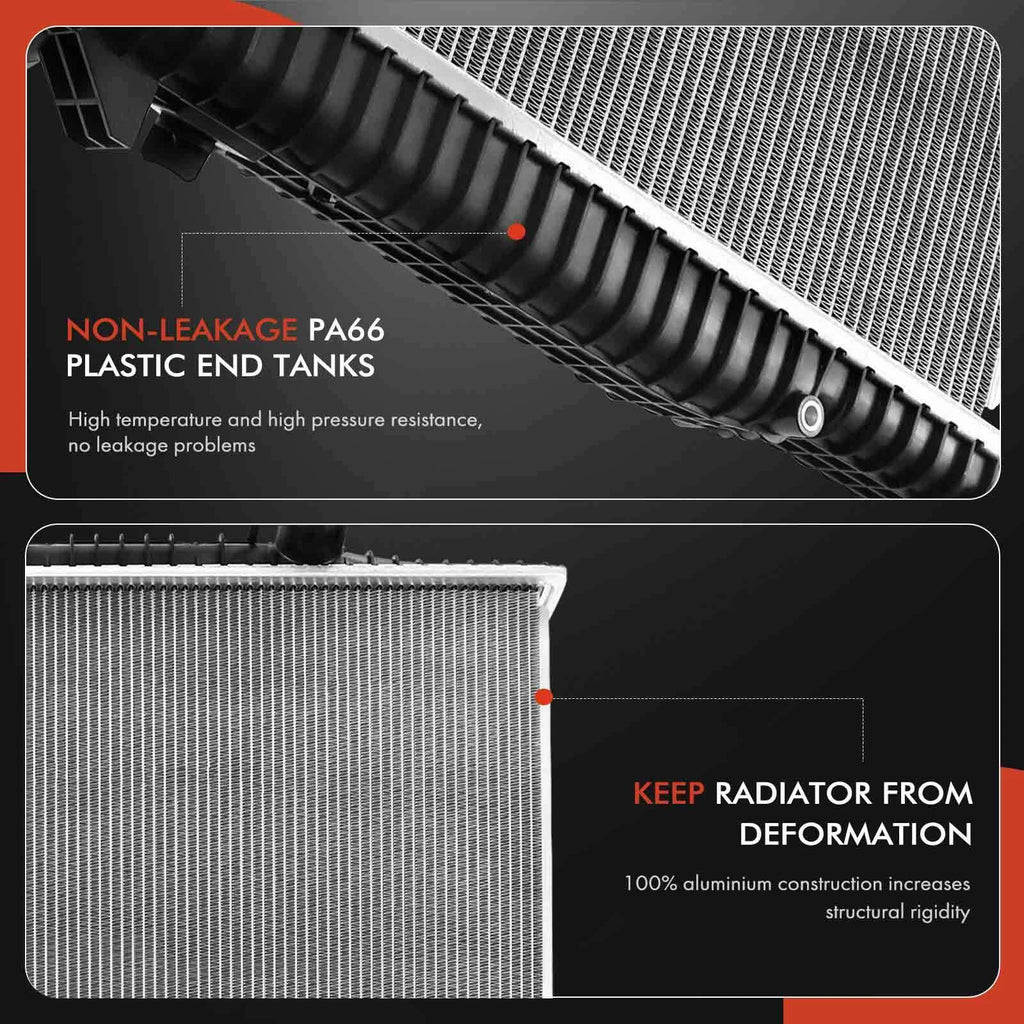 Radiator with Oil Cooler for Toyota Sienna (2005â2006)