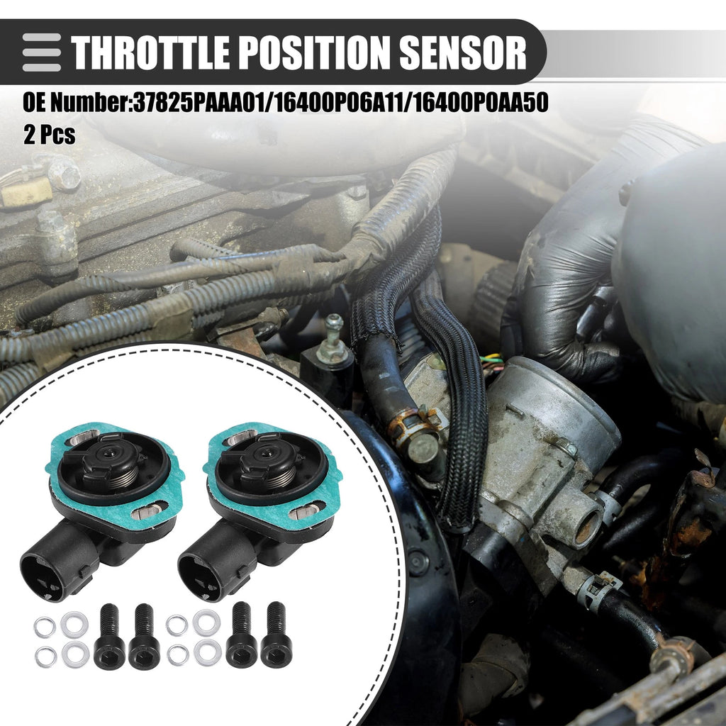 2X Throttle Position Sensor for Honda Accord (1994–1995) No. 37825PAAA01