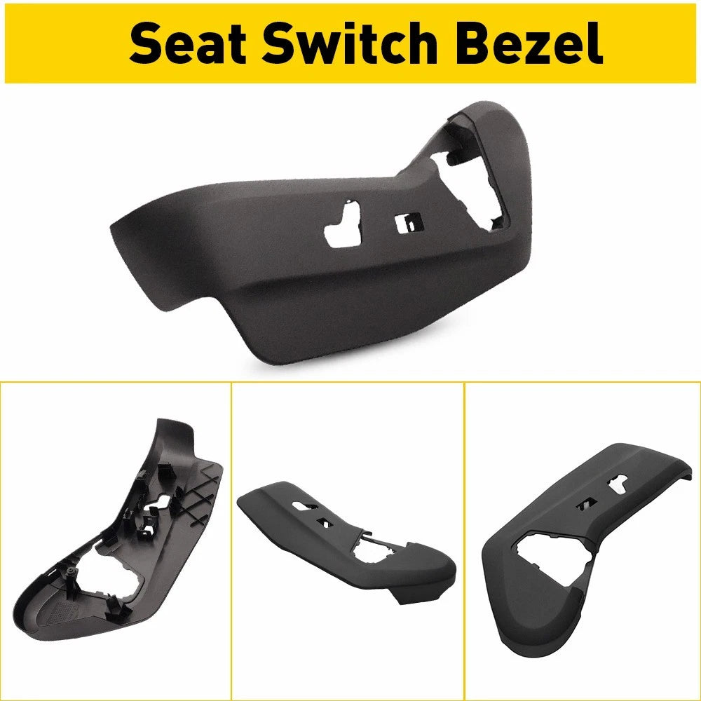 Driver Seat Switch Bezel for Dodge Grand Caravan (2011–2019) Black